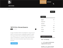 Tablet Screenshot of blog.harder.hu